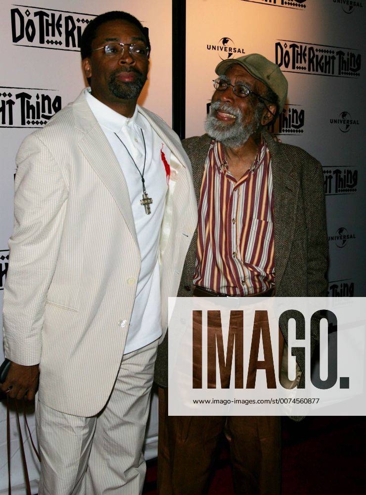 Spike Lee and dad arrive for the special screening celebrating the 20th ...