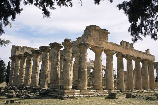 Zeus temple, Cyrene, UNESCO World Heritage Site, Cyrenaica, Libya ...