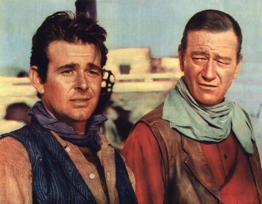 Die Comancheros, USA 1961, Regie: Michael Curtiz, JOHN WAYNE, INA BALIN ...