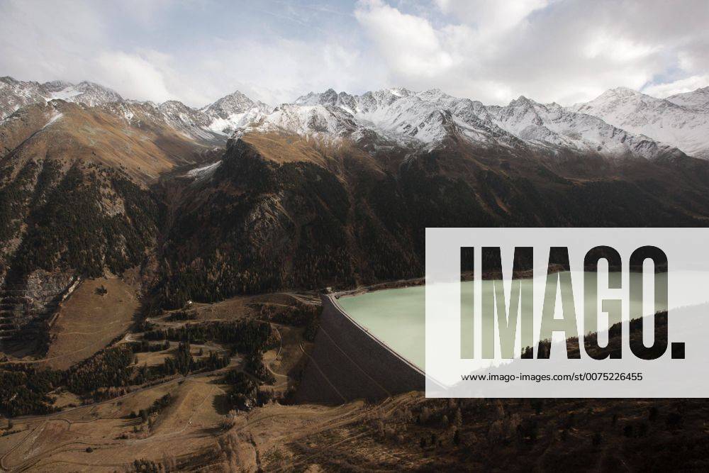 Speichersee Kaunertal, Gepatschspeicher, Staumauer, Wasserkraft ...