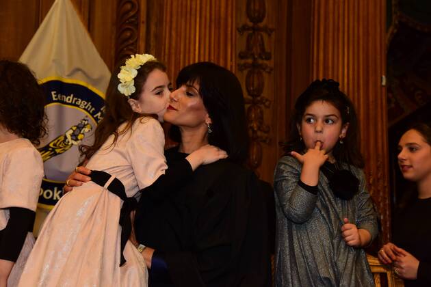 USA: Rachel Freier Judicial Induction Rachel Freier with daughter ...