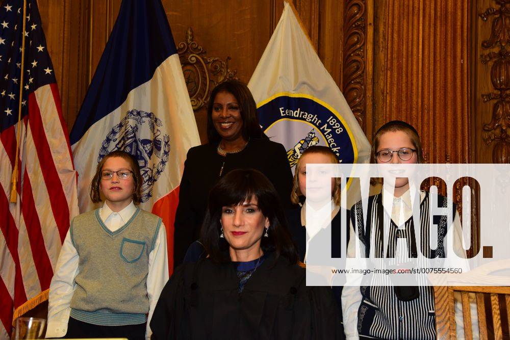 USA: Rachel Freier Judicial Induction Judge Rachel Freier with ...