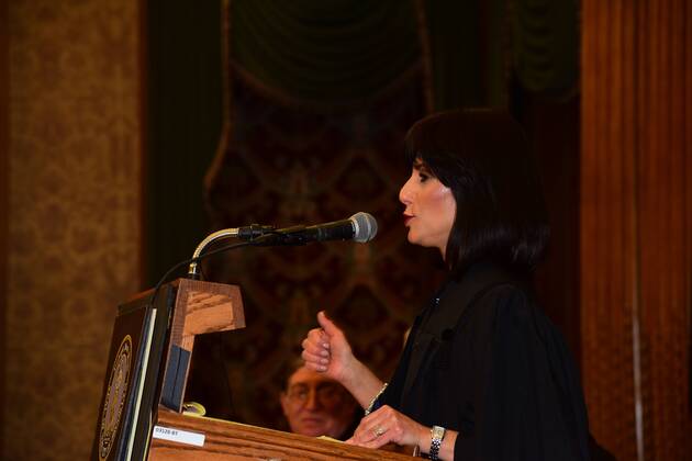 USA: Rachel Freier Judicial Induction Judge Rachel Freier with ...