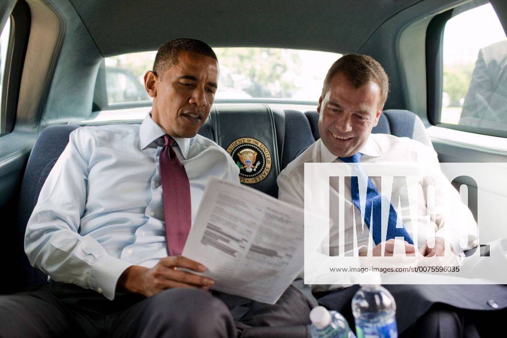 Jul. 21, 2010 - Washington, DC - President Barack Obama and Russian ...