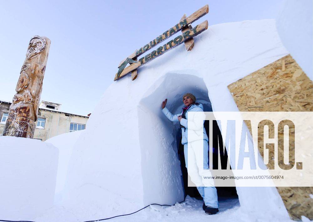 IgluHotel in Katmschatka KAMCHATKA TERRITORY, RUSSIA DECEMBER 24