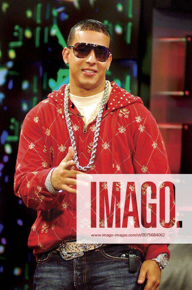 Aug 25, 2007 - San Juan, PR, USA - Reggeaton star DADDY YANKEE appears on a  TV show