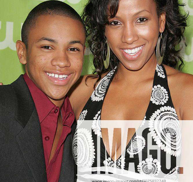 Jul 20, 2007 - Los Angeles, CA, USA - Actor TEQUAN RICHMOND and his mother TEMPLE POTEAT during