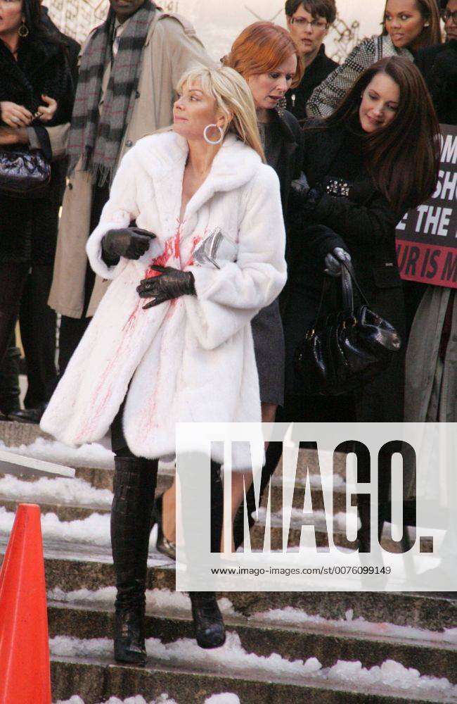 Nov 06, 2007 - New York, NY, USA - Actress KIM CATTRALL, whose white ...