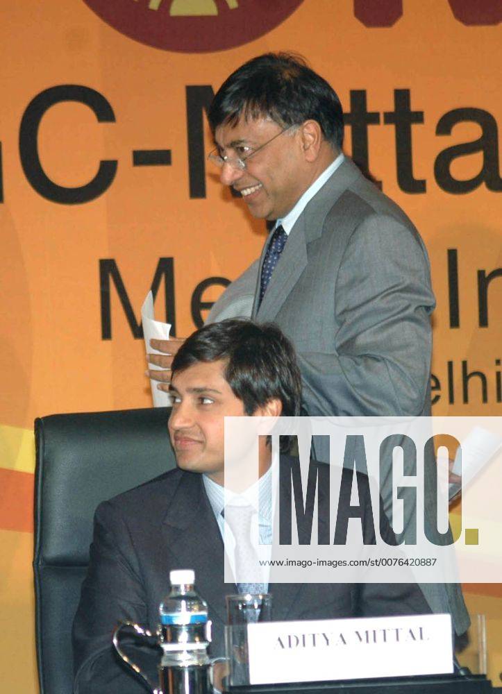 Jul 07, 2006; New Delhi, INDIA; Indian-born steel magnate LAKSHMI