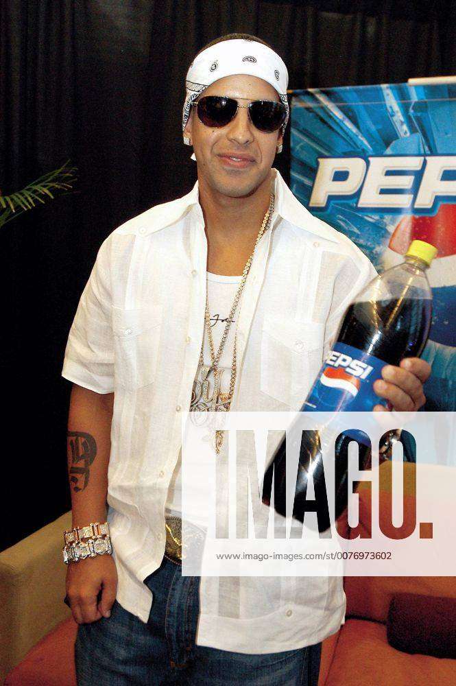 Sep 15, 2005; San Juan, PUERTO RICO; Raggaeton megastar DADDY YANKEE named  Pepsi spokeperson in San
