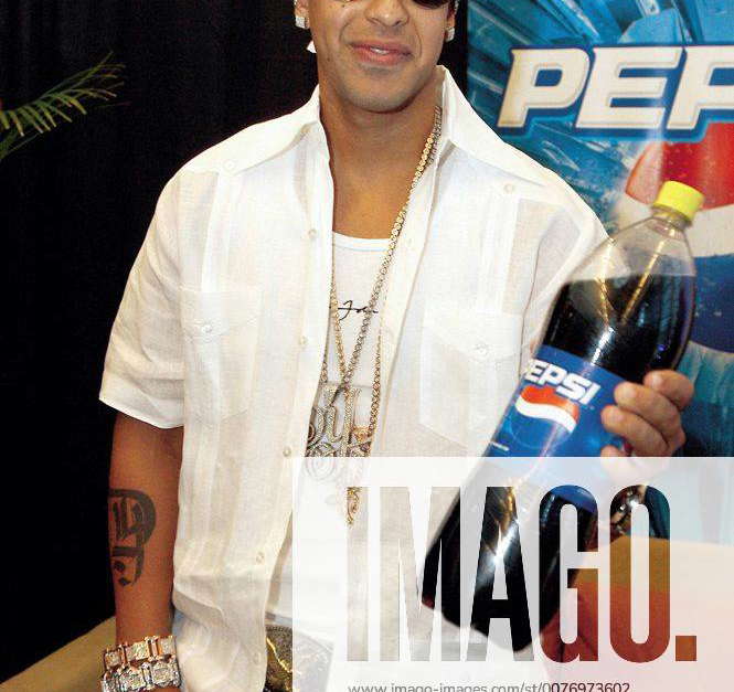 Sep 15, 2005; San Juan, PUERTO RICO; Raggaeton megastar DADDY YANKEE named  Pepsi spokeperson in San