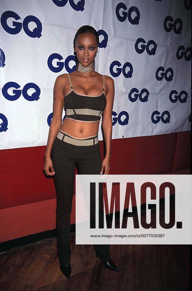 Aug. 12 2005 K17480WW.TYRA BANKS CELEBRATES HER GQ COVER