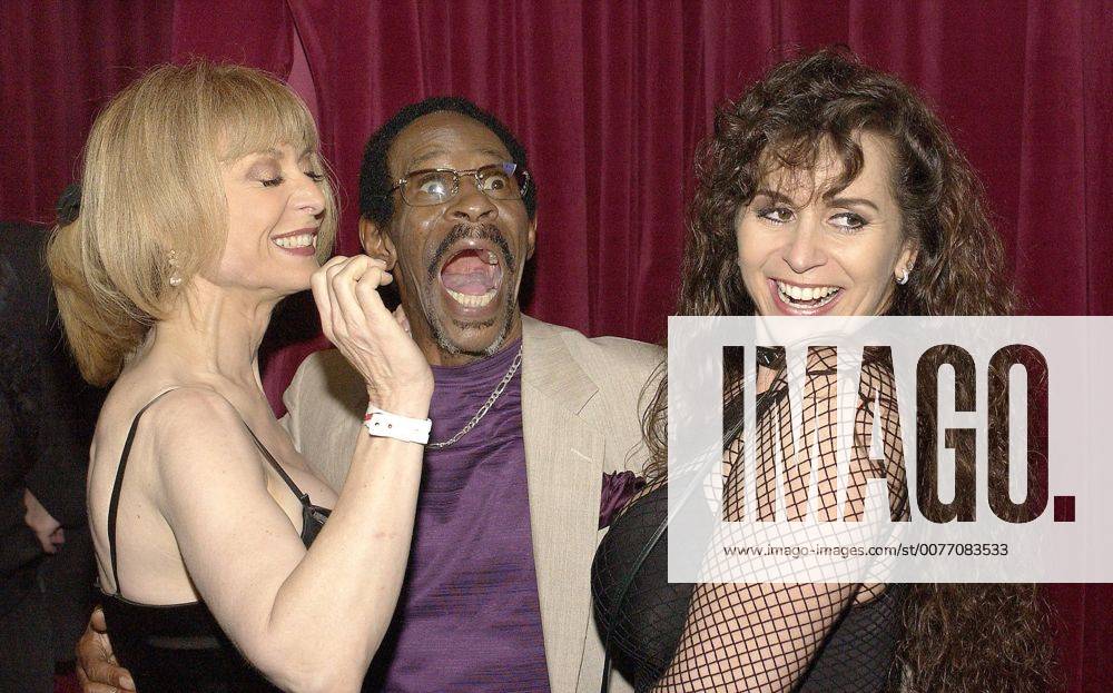 Jul 17, 2005; Hollywood, CA, USA; From left, adult film stars NINA HARTLEY, JOHNNY KEYES and KEISHA