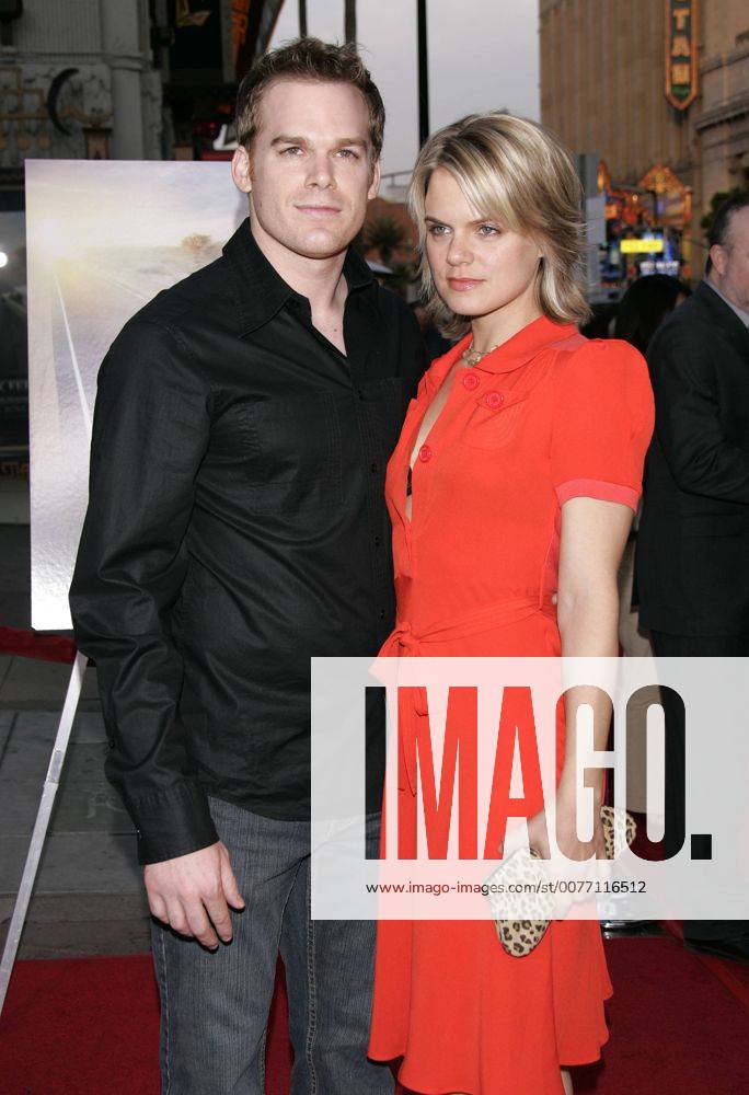 May 17, 2005; Hollywood, California, USA; Actor MICHAEL C. HALL & AMY ...