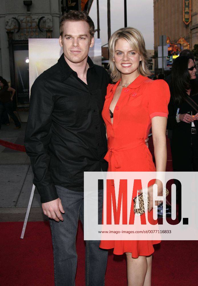 May 17, 2005; Hollywood, California, USA; Actor MICHAEL C. HALL & AMY ...