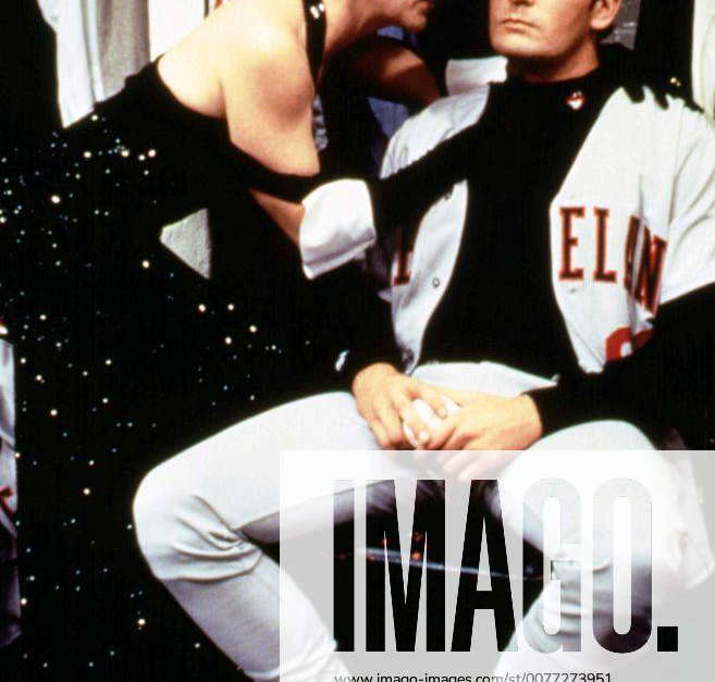 CHARLIE SHEEN in MAJOR LEAGUE (1989). Copyright: Editorial use