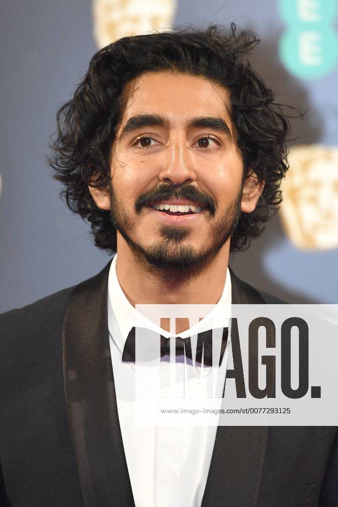 British actor Dev Patel attends the 70th EE British Academy Film Awards ...