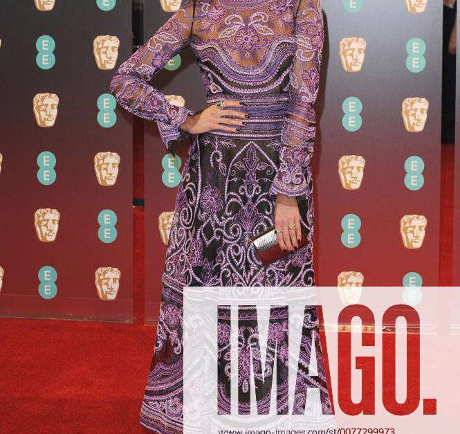 English television presenter Louise Roe attends the 70th EE British