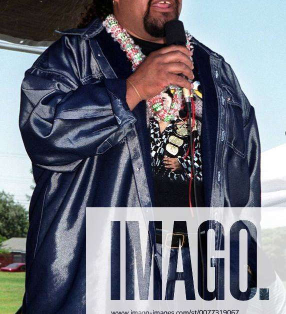 Sam Fatu (also known as wrestler Tonga Kid ) addresses the crowd during ...