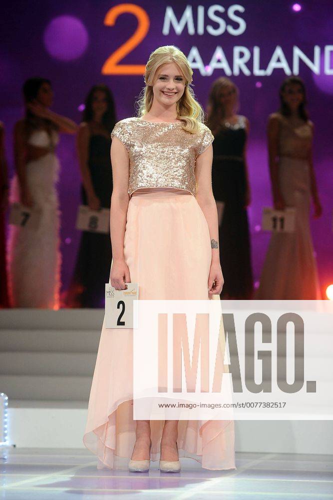 Miss Germany 2017. Die amtierende Miss Saarland , Michelle Appel