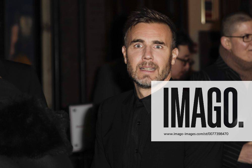 Gary Barlow Attends The Stage Production By Barlow And Tim Firth Based