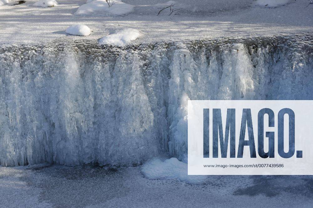 Gefrorener Bach, Schellenbach, Frost, Winter, Bad Heilbrunn, Oberbayern