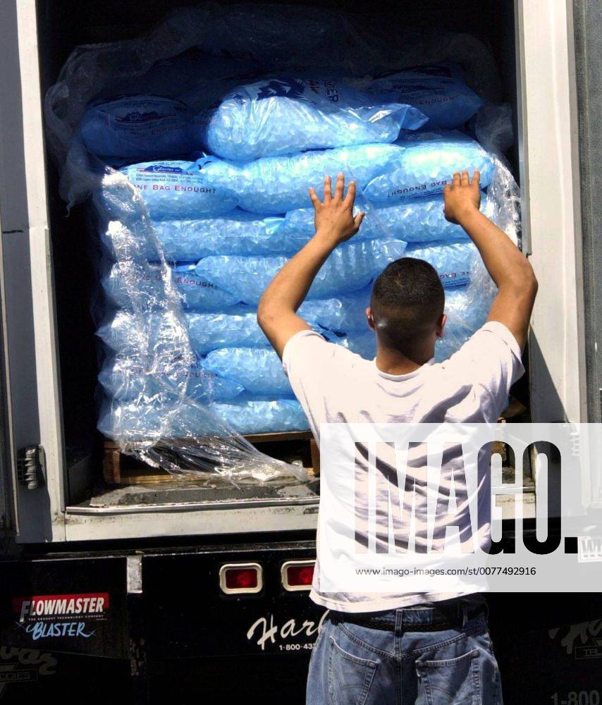 A shipment of ice arrives just in time, as weather warms up toward the ...