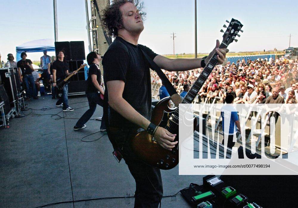 LEAD Guitarist Tim McCord of the Sacramento Heavy Metal band Revolution Smile riffs on the second