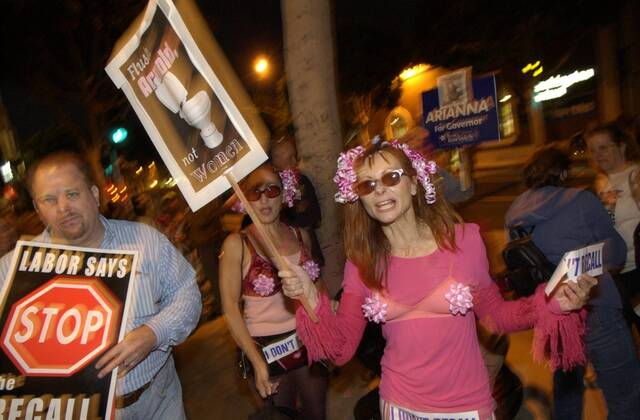 Code Pink Members Members of Code Pink as well as other protesters demonstrated in front ...