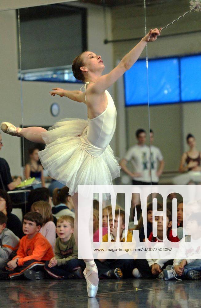 Annali Rushing Secondary Annali Rose Clevenger reherses her role as the Sugar Plum ...