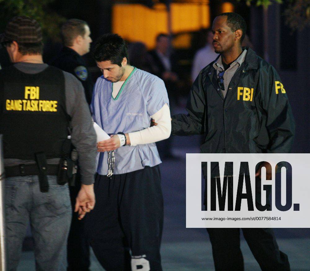 Jan. 21, 2011 - Bakersfield, CA, USA - Alex Horvath The Californian.FBI  escort Jeriel Salinas, from