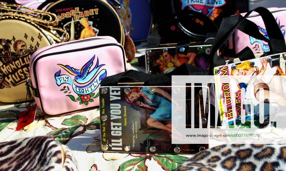 Jan. 27, 2007 Las Vegas, Nevada, USA Handbags on a table at the