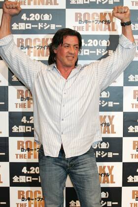 26/03/2007 - Tokyo, Nhật Bản - Diễn viên SYLVESTER STALLONE trong buổi phỏng vấn báo chí về bộ phim Rocky