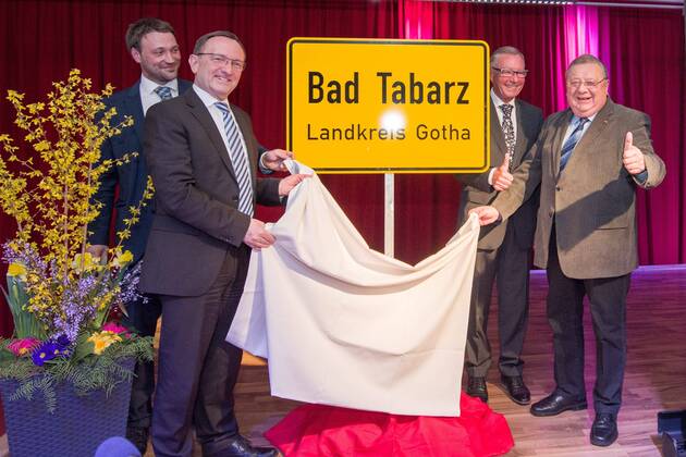 Aus Tabarz wird Bad Tabarz Feierliche Umbenennung der Gemeinde am ...