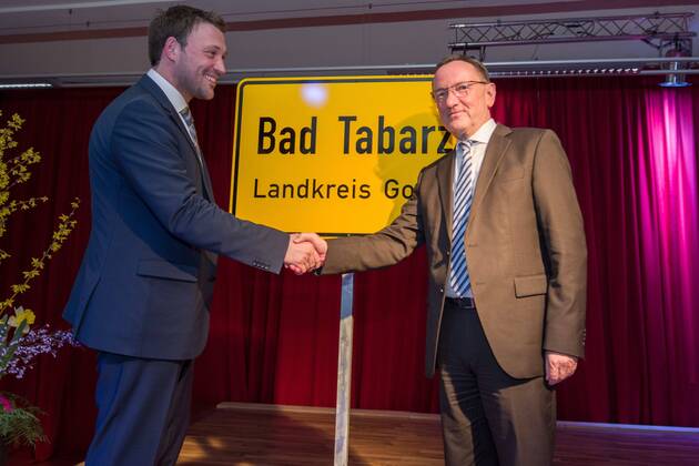 Aus Tabarz wird Bad Tabarz Feierliche Umbenennung der Gemeinde am ...