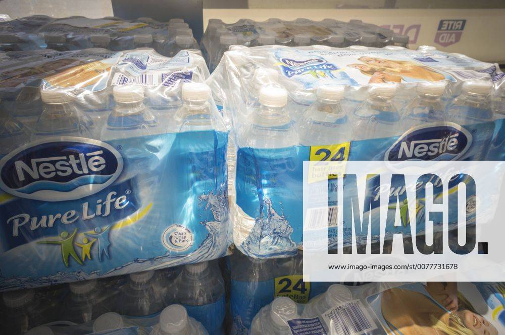 Bottled water sales surpass soft drinks Cases of Nestle Pure Life brand
