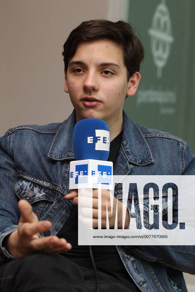 Mexican Julian Rios speaks, during an interview in Mexico City, Mexico ...