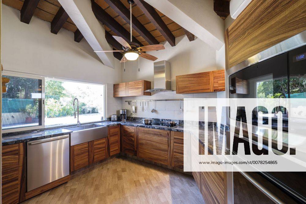 Built-in kitchen of an one-family house property released