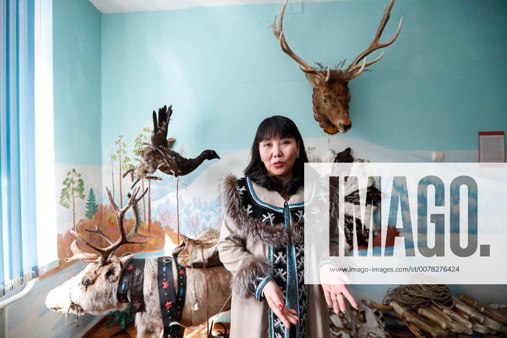 YAKUTIA, RUSSIA - : Maria Rufova, the headmistress of the Arctic ...