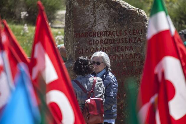 Portella della Ginestra 1 May day 2017 70th Anniversary of the massacre
