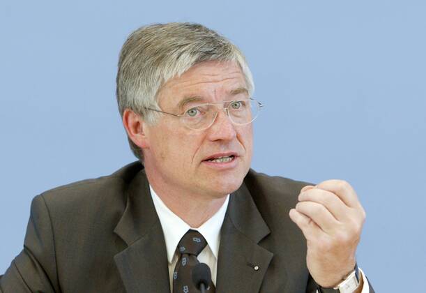 Andreas Troge, Praesident des Bundesumweltamt . Berlin , 03.06.2003 ...