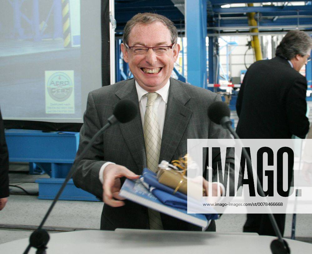 Noel FORGEARD , Praesident und CEO von Airbus S.A.S. und designierte CEO von EADS . Dresden , 05.04.