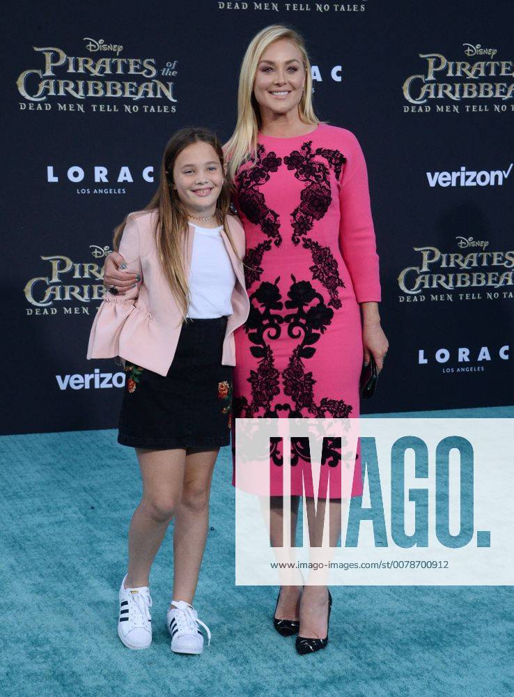 Actress Elisabeth Röhm and her daughter Easton August Anthony Wooster
