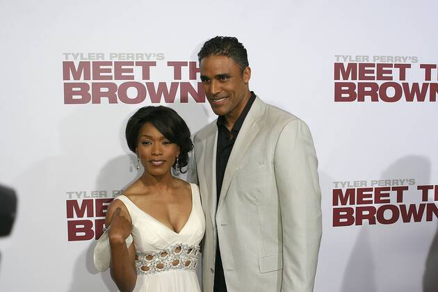 Meet the Browns Premiere Angela Bassett, Rick Fox 3-13-2008 Cinerama ...