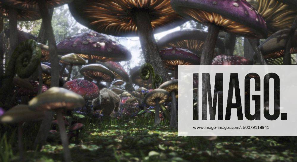 ALICE IN WONDERLAND Final Film Frame Bandersnatch ©Disney Enterprises, Inc. All Rights Reserved