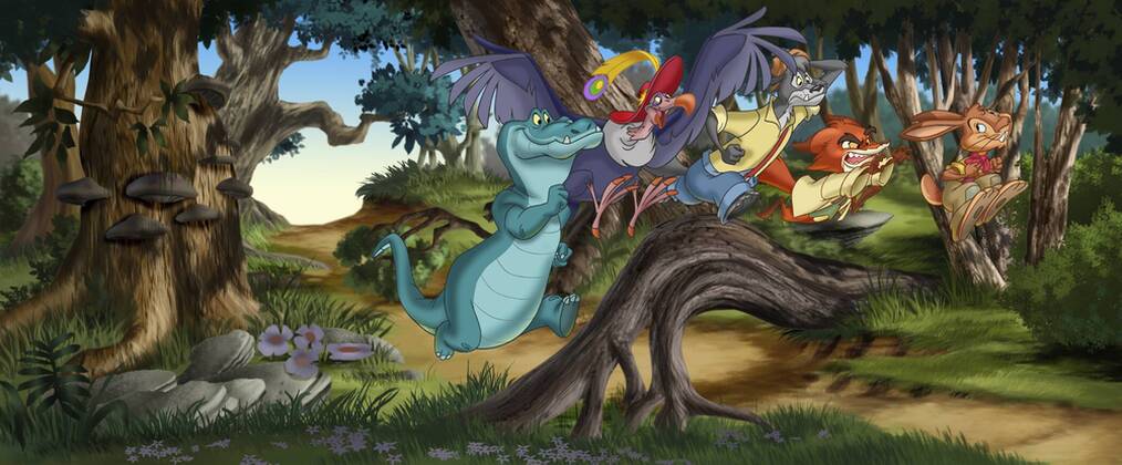 Film Still from The Adventures of Brer Rabbit Brer Rabbit, Brer Wolf ...