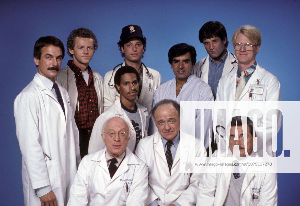 Studio Publicity Still from St. Elsewhere Cast - Mark Harmon, David ...