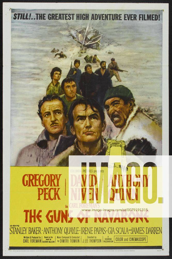 Studio Publicity: The Guns of Navarone , 1961 Columbia Pictures ...