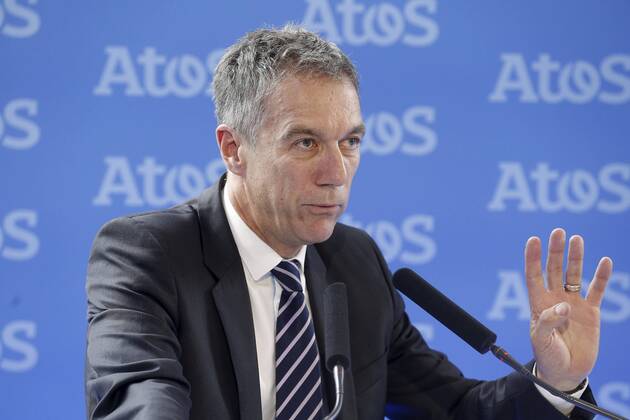 Word Line Ceo Präsentation von Atos, IT Dienstleister, in Brüssel Atos and Worldline ...