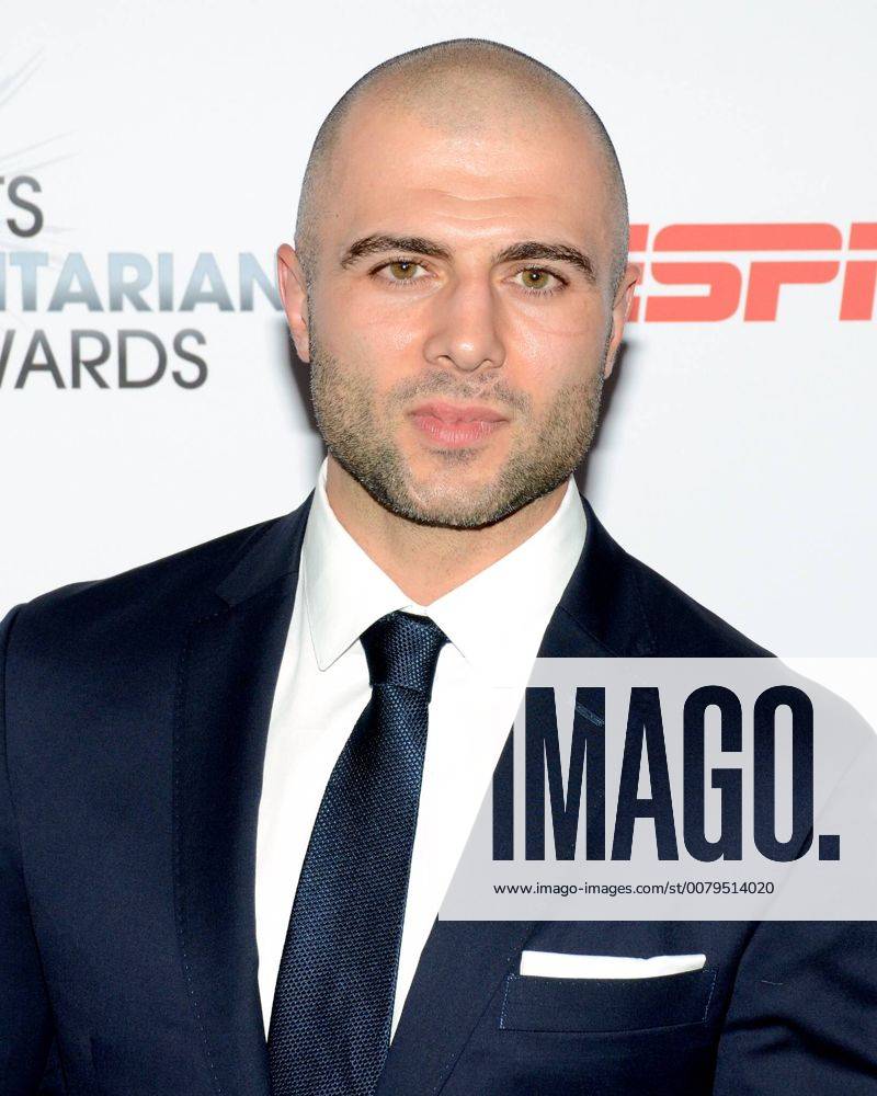 Mark Giordano attends the 3rd Annual Sports Humanitarian of the Year ...